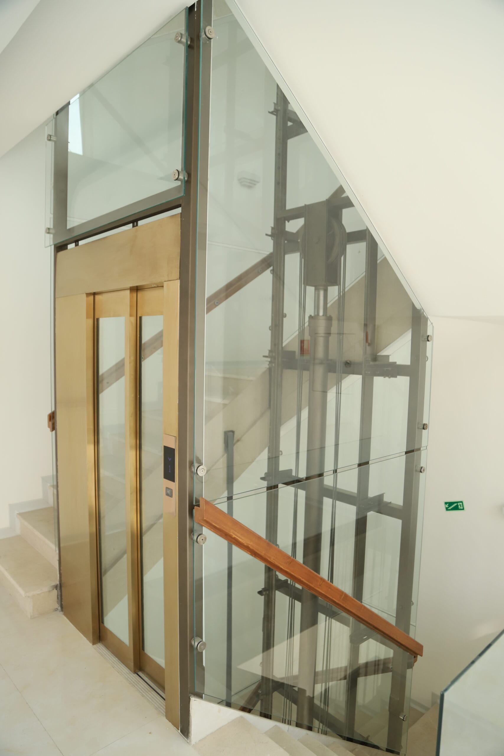 glass handrails